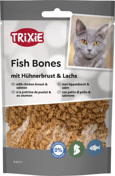 Fish Bones mit Hühnerbrust & Lachs